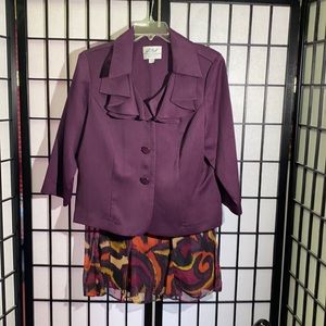 GSA Collections Petite Skirt Suit Size 14P